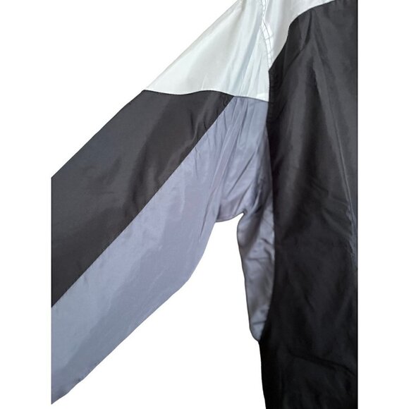 Men's , Women's, Unisex Raiders Black Windbreaker Jacket, XL Extra Large - Picture 3 of 10